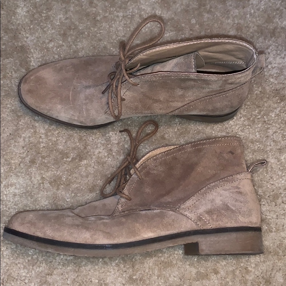 Lucky Brand Suede Booties